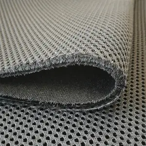 Fire retardant 5mm 3d air spacer mesh fabric car seat cover fabric