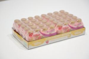 Bebida láctea con sabor a Viloe, refrescos con <span class=keywords><strong>Fresa</strong></span> artificial y Sabor de plátano, sin grasas trans, empaquetados en botellas - Product Image 3