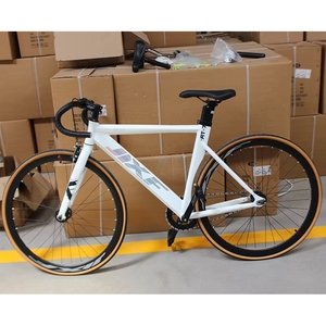 Bicicleta de Carreras Urbana de Una Velocidad con Doble Freno, 700C, con Manillar de Carreras para Desplazamientos Urbanos - Product Image 1
