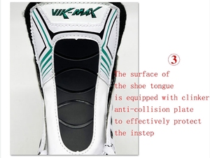 Patines de Hockey sobre Ruedas con Forro Interior de Microfibra, Patines de Hockey Profesionales con Luces Intermitentes - Product Image 5