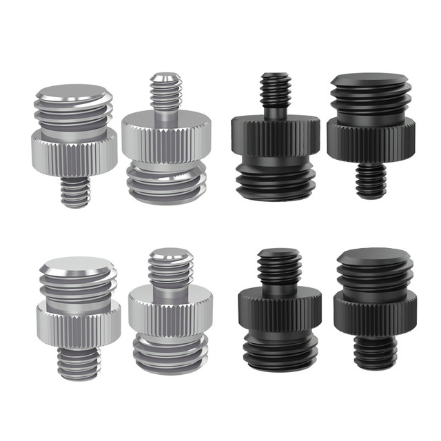 Tripod Adapter Screw 1/4 5/8 3/8 Aluminum Alloy Mini Portable Camera Surveying Equipment