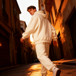 TKAN361 Fabricant Vente en gros de sweats à capuche surdimensionnés en coton éponge français pour hommes sweat à capuche zippé imprimé de logo personnalisé pour homme - Product Image 3