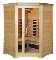 Sauna infrarouge lointain en bois massif de bonne qualité à vendre