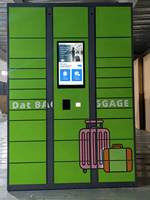 Système de stockage intelligent des bagages, armoire de rangement des bagages, casier à bagages pour gare