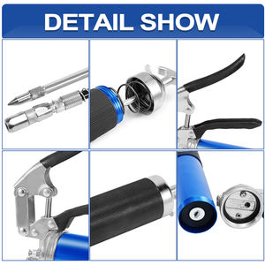 Handvespistool 600cc 10000psi Hogedrukhandleiding Vetpomp Olievulpistool Voor Vrachtwagengraafmachine Algemene Auto - Product Image 4