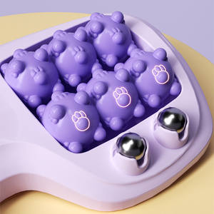 Masseur de pieds rouleau de Massage pour la thérapie de la douleur au pied récupération du <span class=keywords><strong>Point</strong></span> de déclenchement des tissus profonds Massage musculaire Relaxation soulager la douleur - Product Image 4