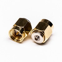 Adaptador Conector Coaxial RF de 180 Grados, Macho UFL a SMA U.FL