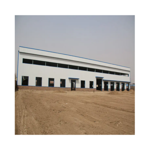 Khung thép nhẹ đúc sẵn Kết Cấu Thép công nghiệp kho triển lãm xây dựng từ vật liệu tái sử dụng - Product Image 2