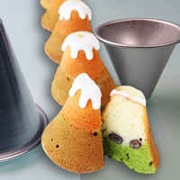 Moule à gâteau conique en silicone H26 ~ 29, pour pudding, mousse, à gelée, anode en aluminium, traitement et personnalisation, 7 ~ 9cm