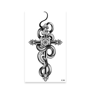 Vente en gros dragon animal géométrie fleur conçoit images petits accessoires étanche poitrine tatouages autocollant <span class=keywords><strong>pour</strong></span> hommes - Product Image 4