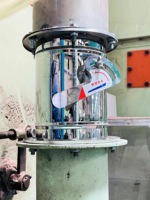 Régulateur de ventilation pour conduit CVC, réglable, en tôle d'acier galvanisé, avec poignée à vis, 100 mm, pour volume d'air circulaire, économie d'énergie