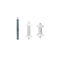 Piliers de support pour PCB en nylon en forme de goutte d'eau à double fixation rapide, entretoises amortissantes pour cartes de circuits imprimés de contrôleurs d'éclairage LED