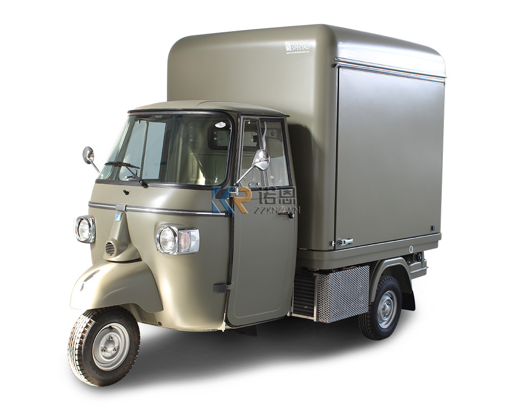 Piaggio Ape 50 Electric Tricycle for Food Beverage