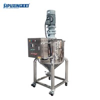 Cuve de mélange mobile multifonctionnelle 300L à fond conique, prix de gros de Sipuxin