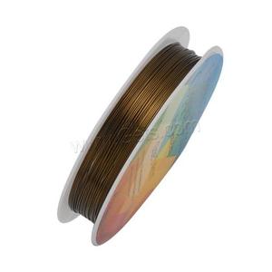 ลวดทองเหลืองสำหรับทำเครื่องประดับแฟชั่น DIY ขนาด 0.3/0.4/<span class=keywords><strong>0.5</strong></span>/0.6/0.8/1.0 มม. มีหลายสีให้เลือก 1669056 - Product Image 5