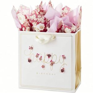 High Quality Low Moq Custom Logo Hard Gift Paper Bag with Ribbon Low MOQ Paper Packaging for <b>Shopping</b> Bags - Product Image 6