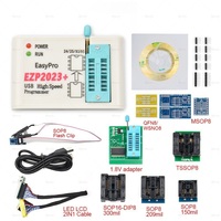 Ensemble complet amélioré EZP2023 + programmeur SPI FLASH haute vitesse prise en charge 24 25 93 EEPROM Flash USB programmeur haute vitesse