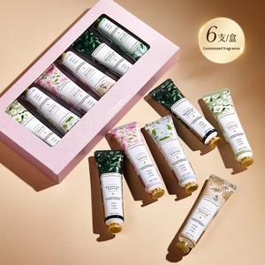 Crème pour les mains à l'extrait de plante bio Lotion rose jasmin bois de santal cèdre osmanthus vegan nourrissante anti-rides hydratante chaude - Product Image 4