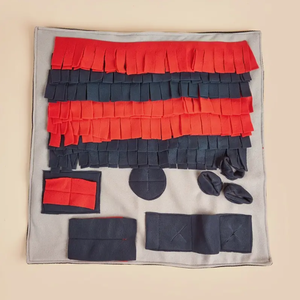 Cuenco Snuffle Mat Juguetes para perros Big Lick Cat Sniffing Bone Training Pad Doggy Licking Lion Matt hecho de lana suave - Product Image 4