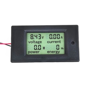 PZEM-031 12V 100V 20A 4 en 1 Voltímetro Digital LCD para Autos, Indicador de Voltaje CC, Amperímetro, Medidor de Energía en Vatios y kWh, Probador de Voltaje Solar - Product Image 5