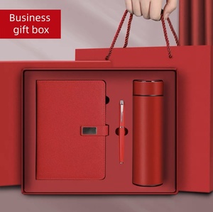 Regalos Promocionales Personalizados de Lujo 2026, Cuaderno con Cubierta de Cuero Suave, Regalo Empresarial, Paquete de Termo con Bolígrafo y Memoria USB - Product Image 3