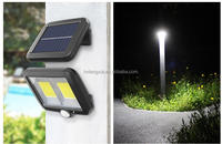 Lámpara LED Solar con Sensor de Movimiento, Lámpara de Seguridad para Exteriores, Ahorro de Energía, Iluminación de Pared para Jardín, Patio
