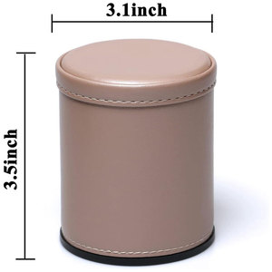 Grossiste, Meilleur Fournisseur : Gobelets à Dés Classiques en Cuir de Haute Qualité, Faits Main, Écologiques, avec Logo et Couleurs Personnalisables, Nouveau Design, Lot de 4 - Product Image 4