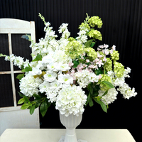 Fleurs artificielles de roses transfrontalières pour mariages, Thanksgiving, remises de diplômes, Noël, Nouvel An chinois - Décorations réalistes
