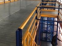 Système de rayonnage pour mezzanine, plateformes industrielles doubles pour entrepôt, système de plancher de mezzanine