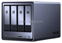 UGREEN NASync DXP4800 NAS Desktop a 4 Bay con Intel N100 Quad-core, 8GB RAM DDR5, USB, Supporto 4K, Storage di Rete