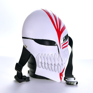 <span class=keywords><strong>Masque</strong></span> facial de cosplay <span class=keywords><strong>Bleach</strong></span> Kurosaki <span class=keywords><strong>Ichigo</strong></span>, accessoire de cosplay, Comic Con, Halloween, déguisement, jeu de rôle - Product Image 2