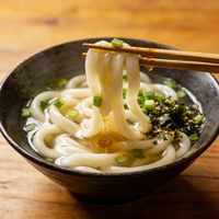 Nouilles Udon en blé dur blanc, grande portion, savoureuses, instantanées, sans sucre, en boîte, en vrac