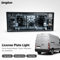 Lampe de plaque d'immatriculation halogène OE 8200480127, remplacement direct de la lampe de plaque d'immatriculation pour Renault Mégane III Dacia Mascott