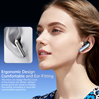 Écouteurs sans fil semi intra-auriculaires en alliage de zinc à moule privé, Bluetooth 6.0 AB5756C, avec transducteur en cuivre de 13 mm, HiFi, pour le sport, les trajets quotidiens et le bureau - Vente Flash