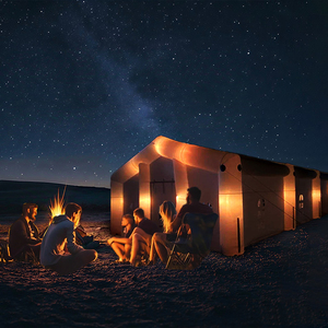 เต็นท์ทรงลูกบาศก์พองลมสำหรับงาน Burning Man Festival รุ่น 23HZ-5013 Cu สำหรับใช้ในทะเลทราย หรือเป็นบ้านพักส่วนตัวสำหรับงานอีเว้นท์ - Product Image 1