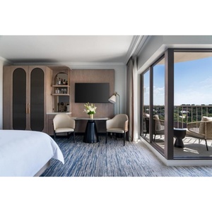 <span class=keywords><strong>Base</strong></span> Letto Matrimoniale King Size in Metallo con Testiera Imbottita, Design Moderno Commerciale Europeo, Materiali di Grado E1, per Appartamenti e <span class=keywords><strong>Hotel</strong></span> - Product Image 3