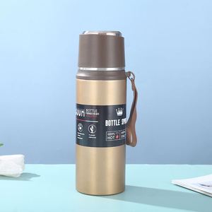New Design Wholesale Insulated Stainless Steel Thermos Drinkware <b>Large</b> Capacity Water Bottle - Product Image 5