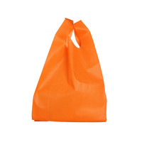 Sacs en plastique PE personnalisés en gros pour l'emballage alimentaire et domestique, sacs de courses type T-shirt pour le travail et l'usage quotidien