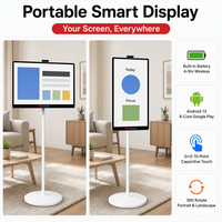 Téléviseurs 32 pouces à prix d'usine, TV Android 12, écran intelligent, processeur 8 cœurs et caméra 13MP, moniteur portable, support TV, TV mobile