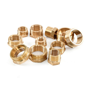 Réducteur hexagonal en laiton, filetage interne/externe 1 pouce vers 1/2 pouce, adaptateur de plomberie - Product Image 2