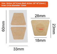 des ongles des orteils Autocollants de correction des ongles antifongique Patch de réparation des ongles de marque privée