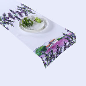 <span class=keywords><strong>Camino</strong></span> <span class=keywords><strong>de</strong></span> tela tejida ecológico para Decoración <span class=keywords><strong>de</strong></span> <span class=keywords><strong>mesa</strong></span>, con planta <span class=keywords><strong>verde</strong></span> botánica y hojas - Product Image 6