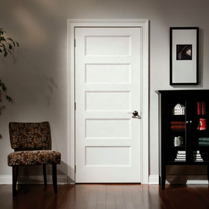 Puertas de Entrada de Baño Modernas de Lujo en Madera Sólida 2026, 30 x 78, Puerta Interior Acabada - Product Image 3