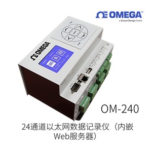 Omega 24 Channel Ethernet <b>Data</b> <b>Logger</b> Om-240 Din Rail Mount <b>Temperature</b> Recorder With Web Server Japan Made - Product Image 2