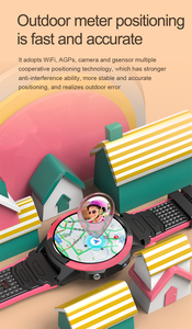 2024 New Arrival Sim thẻ thông minh thể thao đồng hồ cho trẻ em 4 gam SOS nút GPS LBS Wifi vị trí fa56 Điện thoại đồng hồ <span class=keywords><strong>Android</strong></span> thông minh - Product Image 4