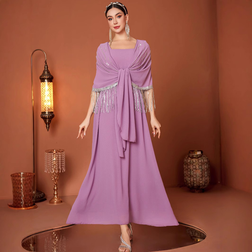 Buy Silver Shawl for Evening Dress Comfortable & Elegant Polyester Silk |  Alibaba.com