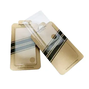 Klar bedruckte Blister Kunststoff PVC Handy Handy Smartphone Handy hülle für iPhone 14