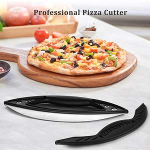 Cuchillo para Pizza de Acero Inoxidable, Cortador de Pizza Semicircular, Cortador de Vainilla, Cuchillo Multifuncional para Rebanar, Herramienta para Hornear - Product Image 6