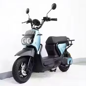 สกู๊ตเตอร์สำหรับผู้ใหญ่คุณภาพสูง 48V 500W สีน้ำเงินดำ มอเตอร์ฮับหลังพร้อมเซ็นเซอร์ โครงอะลูมิเนียม ดิสก์เบรก สำหรับการเดินทางในเมือง รุ่น Zxc-282 มอเตอร์ฮับหลัง - Product Image 6