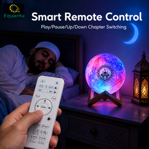 Altavoz Inteligente para el Corán QB512, Reproductor MP3 con Bluetooth, Lámpara LED con Control Táctil, Control Remoto por Aplicación, Dispositivo de Aprendizaje del Corán, Venta al Por Mayor - Product Image 3